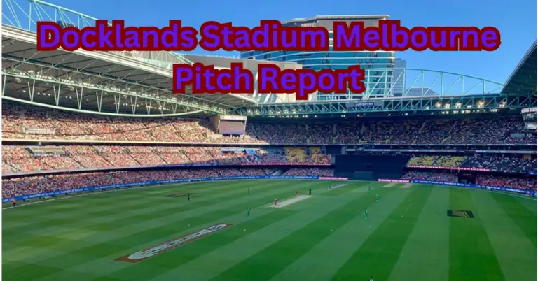 Docklands Stadium Melbourne Pitch Report